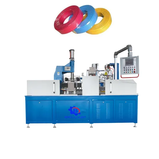 Fully Automatic Electric Wire and Cable Coiling and Packing Machine