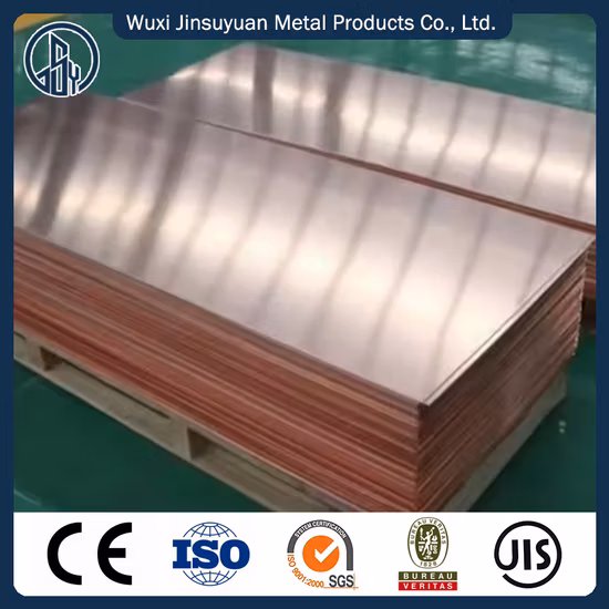 Baijian Chinesischer Hersteller Großhandel mit C11000-Kupferplatten für Klimaanlagen und Heizungen