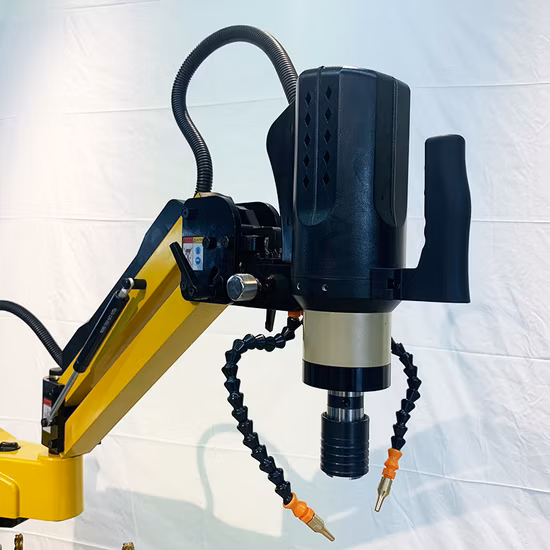 Einfache Bedienung, Torsionsschutz, professionelle Gewindeschneidmaschine mit Servomotorantrieb