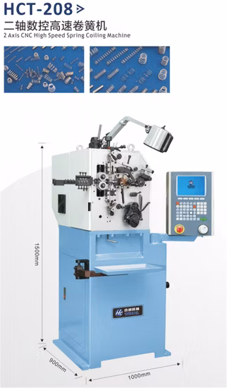 Monatliche Angebote Automatische CNC-Druckfederwickelmaschine 3 Achsen 0,1